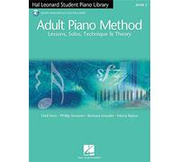 Hal Leonard Adult Piano Method: Lessons, Solos, Technique & Theory Book 2 - Partitions, CD