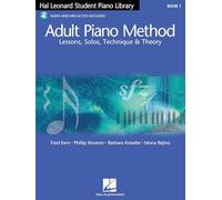 Hal leonard adult piano method piano +cd: Uk Edition - Lessons, Solos, Technique and Theory