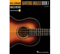 Hal leonard baritone ukulele method ukulele +cd