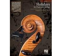 Hal Leonard Holidays for Piano and Strings (Volume 1 - Viola) Easy Music For Strings Series by Leonard Slatkin