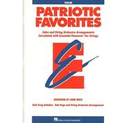 Hal Leonard Patriotic Favorites for Strings Violin Essential Elements