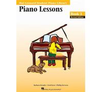 Hal leonard : piano lessons book 3 - revised edition: Hal Leonard Student Piano Library