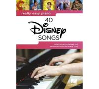 Really easy piano : 40 disney songs - piano