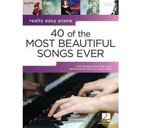 Hal Leonard Really Easy Piano: 40 of the Most Beautiful Songs Notas