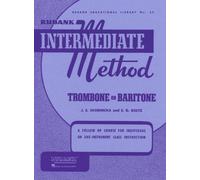 Hal Leonard Rubank Intermediate Method Trombone Baritone