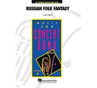 Hal Leonard Russian Folk Fantasy - Young Concert Band Level 3 composed by James Curnow