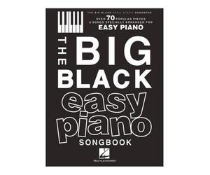 Hal Leonard The Big Black Easy Piano Songbook Notas