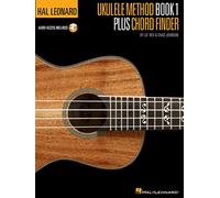 Hal leonard ukulele method book 1 + chord finder ukulele +enregistrements online