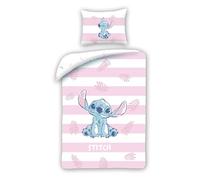 Halantex Juego de cama LILO and Stitch 140x200+70x90 100% algodón multicolor