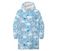 Halantex One Piece Premium - Sudadera con capucha para hombre, de gran tamaño, con mangas, con capucha, manta portátil de forro polar