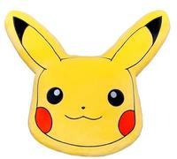 Halantex Pokemon Pikachu - Cojín de peluche con relleno (40 x 40 cm)