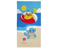Halantex Toalla de baño Pokemon 70 x 140 cm, 100% algodón, POK-409T