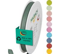Halbach Seidenbänder Cinta de regalo | Ancho 10 mm Longitud 25 m | Cinta de lazo fabricada en Alemania | Cintas de regalo en variedad de colores y anchos, perfecta para envolver y decorar, color: