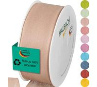 Halbach Seidenbänder Cinta de regalo | Ancho 40 mm Longitud 25 m | Cinta de lazo fabricada en Alemania | Cintas de regalo en variedad de colores y anchos, perfecta para envolver y decorar, color: