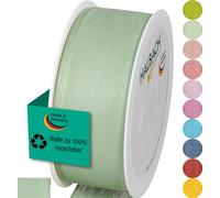 Halbach Seidenbänder Cinta de regalo | Ancho 40 mm Longitud 25 m | Cinta de lazo fabricada en Alemania | Cintas de regalo en variedad de colores y anchos, perfecta para envolver y decorar, color: