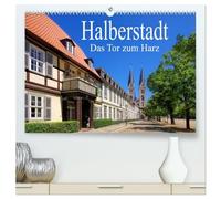 Halberstadt - Das Tor zum Harz (hochwertiger Premium Wandkalender 2026 DIN A2 quer), Kunstdruck in Hochglanz: Eine Bilderreise durch Halberstadt