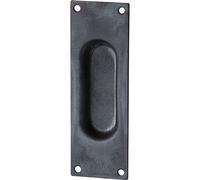 halcö 0217.006.00.0.17 Tirador para Puerta corredera (40 x 120 mm, Acero Negro)