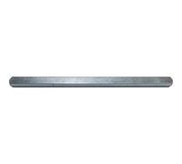 HALCÖ Perno cuadrado de 9 mm - Longitud 160 mm - Pasador cuadrado de acero galvanizado