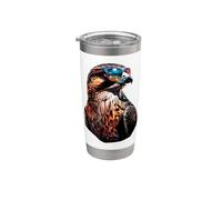 Halcón Cernícalo Cetrería Halcones Peregrino Halcón Dulce Vaso térmico de acero inoxidable de doble pared