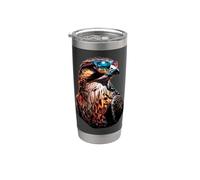 Halcón Cernícalo Cetrería Halcones Peregrino Halcón Dulce Vaso térmico de acero inoxidable de doble pared