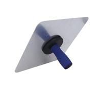 Halcón de Yeso de Aluminio, Placa de Aluminio Resistente, Cómodo de Goma para Mortero de Cemento, Herramienta Versátil para Esparcir, Alisar, Pulir, Soporte para Tablero de