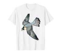 Halcón peregrino x halcón Camiseta gráfica económica, Hombre, Blanco, M
