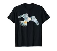 Halcón peregrino x halcón Camiseta gráfica económica, Hombre, Negro, XL