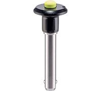 HALDER 22410.0044 Pernos de Bloqueo, Negro, d1=8 mm / l1=20 mm