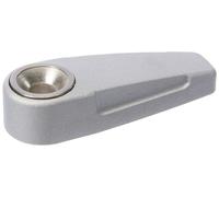 Halder 24100.0101 cerrojo giratorio, Plata, D1 = M6