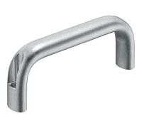 Halder 24300.0101 Tiradores, aluminio Blank, B = 20 mm/L1 = 100 mm