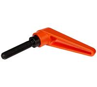 HALDER 24400.0481 - Palanca de sujeción ajustable, color naranja, d1 = 22 mm / d2 = M10 / l1 = 50 mm