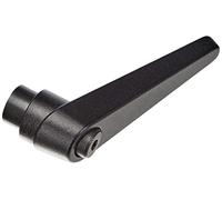 Halder 24400.0524 Palancas de sujeción Ajustables, Negro, d1=25 mm / d2=M12