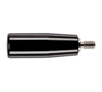 Halder 24530.0020 Cilindro asas, negro, D1 = 21 mm/D2 = M6/acero