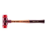 Halder 3006030 "simplex" soft-face mazo de plástico, multicolor, 30 mm