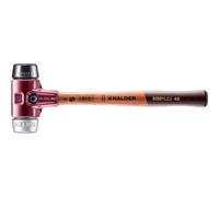 Halder 3029040 "simplex soft-face/Metal suave" mazo de goma, Multicolor, 40 mm