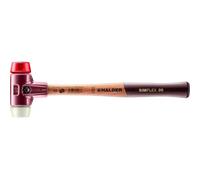 Halder 3068030 "simplex" soft-face plástico/nailon mazo, multicolor, 30 mm