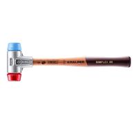 Halder 3116030 "simplex" TPE-soft/plástico soft-face mazo, multicolor, 30 mm