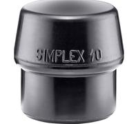 HALDER 3202.040 - Boca de recambio goma negra Simplex Ø 40 mm
