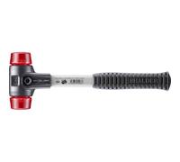 Halder 3706040 "simplex" plástico soft-face Maza Con Mango Con Fibra, multicolor, 40 mm