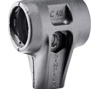 HALDER 3711.040 - Cuerpo de acero fundido reforzado Simplex Ø 40 mm