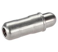 HALDER Pieza de presión elástica, ejecución lisa, con pretina y perno/manguito y perno de acero inoxidable | d1=4 mm | 22080.0104