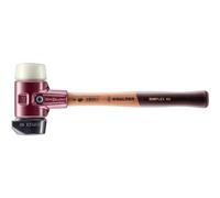 Halder USA - Mazo Simplex con nailon e inserciones de goma negra de pie (3028.26)