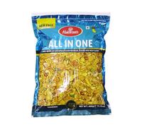 Haldiram's All in One mezcla especiada de pasta, legumbres y copos de arroz 200g
