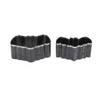 Halearo 2 Troqueles de Corte de Acero con Forma de Zapato, Cortador para Manualidades de Cuero, Fabricación de Joyas con Bordes