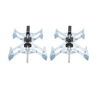 Halearo Afilador de Cuchillas de Cortacésped de Acero Inoxidable, Kit de Herramientas de Molienda Rápida para una Agricultura Eficiente, Duradero y Portátil, 2 uds.
