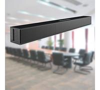 Halearo Barra de Sonido de Fibra de Alta Potencia de 40W de Sonido Superior para Altavoz Bluetooth de Cine en Casa (Negra)