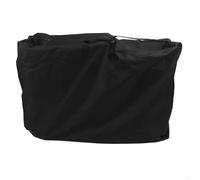 Halearo Bolsa Plegable Impermeable para Silla de Ruedas, Tela Oxford de Gran Capacidad, Cremallera Bidireccional para Viajes, Color Negro, 45,3x31,5x15,7 Pulgadas