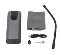 Halearo Bomba de Bicicleta Eléctrica A8, Inflador Portátil de Alta Presión para Neumáticos de Automóviles y Motocicletas, Diseño Liviano, Aleación de Aluminio Duradera, Batería de 2600 MAh