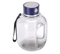 Halearo Botella de Agua de Hidrógeno Recargable Capacidad de 1,8 L Producción Eficiente de Hidrógeno para Entrenamientos Escala de Medición Transparente de 14x21 Cm (Azul oscuro)