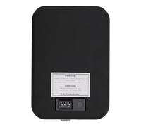Halearo Caja de Seguridad Portátil con Placa de Acero Biométrica, Estuche de Seguridad de Acceso Rápido para Uso Personal en el Escritorio del Coche de Viaje